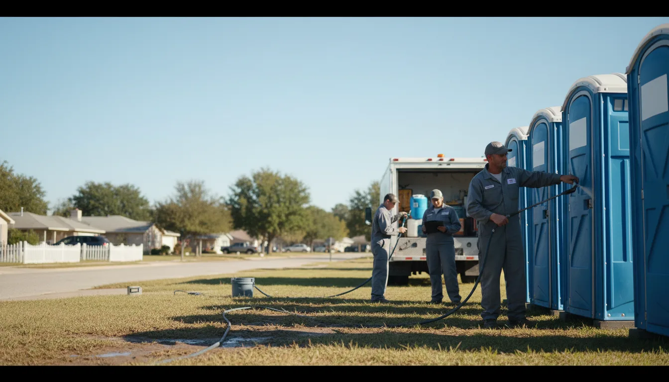 Long-Term Portable Toilet Rental in Lisbon, IA near me
